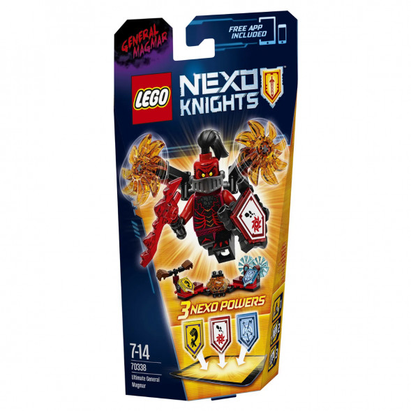 Конструктор LEGO Nexo Knights 70338 Генерал Магмар — Абсолютная сила