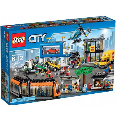 Конструктор LEGO City 60097 Городская площадь, 1683 дет. — 