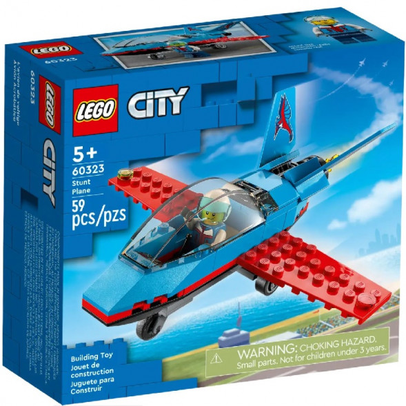 Конструктор LEGO City 60323 Трюковый самолёт в Казани