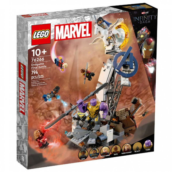 Конструктор LEGO Super Heroes 76266 Мстители: финальная битва в Волгограде