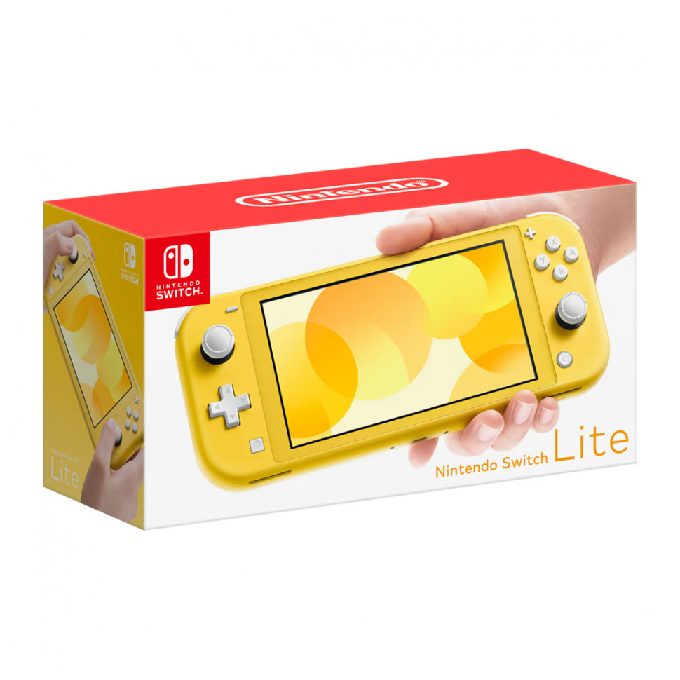 Игровая приставка Nintendo Switch Lite 32 ГБ, желтый - купить в