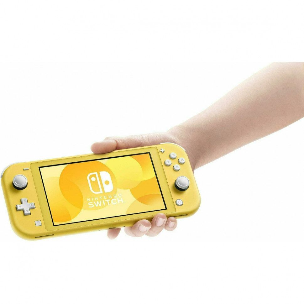 Игровая приставка Nintendo Switch Lite 32 ГБ, желтый - купить в
