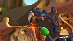 Игра Worms Battlegrounds + Worms W.M.D. Double Pack [PS4, английская версия + русские субтитры]