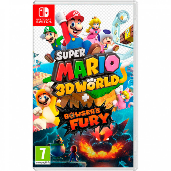 Игра Super Mario 3D World + Bowser&amp;#039;s Fury [Nintendo Switch, русские субтитры]