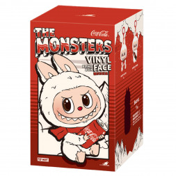 Коллекционная фигурка Labubu The Monsters Coca-Cola - Vinyl Face (Pop Mart)
