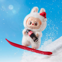 Коллекционная фигурка Labubu The Monsters Coca-Cola - Vinyl Face (Pop Mart)