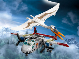 Конструктор LEGO Jurassic World 76947 Кетцалькоатль: нападение на самолёт
