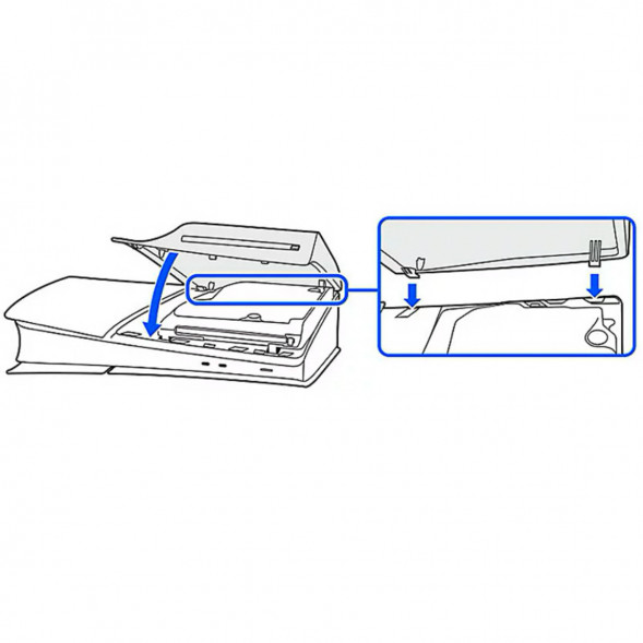 Дисковод Sony для Playstation 5 Pro / Slim, белый