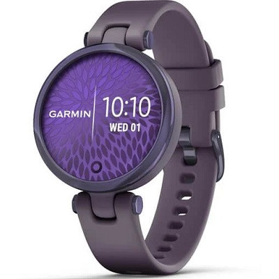 Умные часы Garmin Lily, безель цвета полночная орхидея, корпус темная орхидея и силиконовый ремешок 010-02384-12