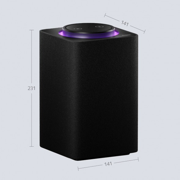 Умная колонка Яндекс Станция Макс с Zigbee, черный