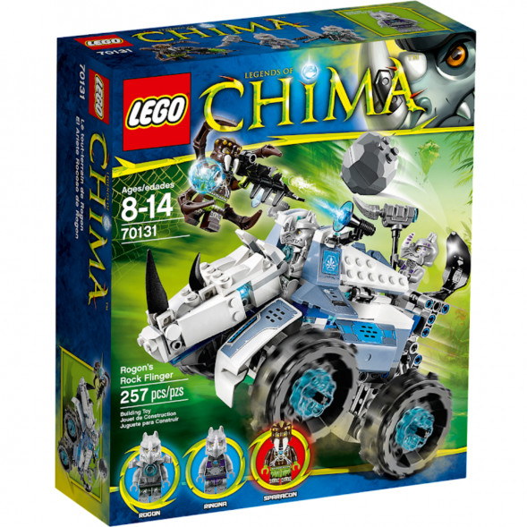 Конструктор LEGO Legends Of Chima 70131 Камнемёт Рогона