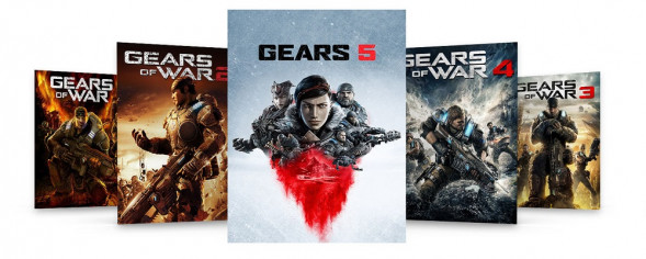 Microsoft Xbox One X 1TB + Gears 5 