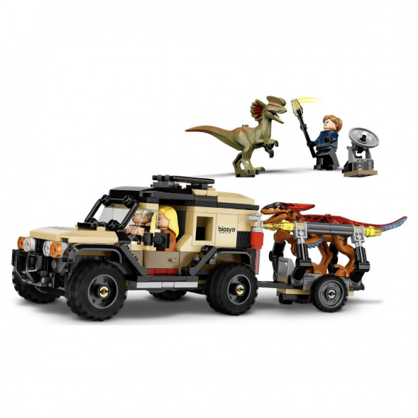 Конструктор LEGO Jurassic World 76951 Перевозка пирораптора и дилофозавра в Новороссийске