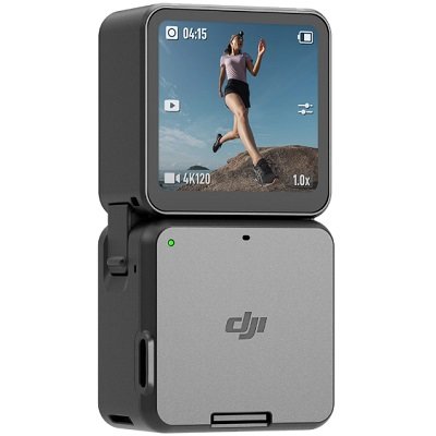 Экшн-камера DJI Action 2 Dual-Screen Combo, 12МП, 4096x3072, 580 мА·ч, серый