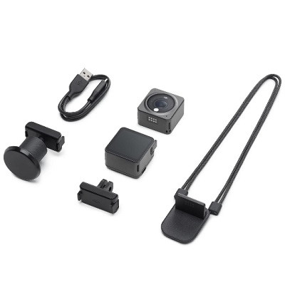 Экшн-камера DJI Action 2 Dual-Screen Combo, 12МП, 4096x3072, 580 мА·ч, серый