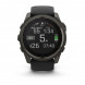 Умные часы Garmin Fenix 8, 51 мм, Solar, Sapphire Carbon Gray DLC Titanium with Black/Pebble Gray Silicone 010-02907-10