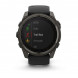 Умные часы Garmin Fenix 8, 51 мм, Solar, Sapphire Carbon Gray DLC Titanium with Black/Pebble Gray Silicone 010-02907-10