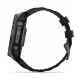 Умные часы Garmin Fenix 8, 51 мм, Solar, Sapphire Carbon Gray DLC Titanium with Black/Pebble Gray Silicone 010-02907-10
