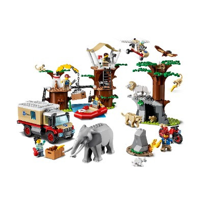 Конструктор LEGO City 60307 Лагерь спасения дикой природы в Казани