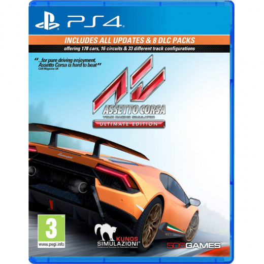 Игра Assetto Corsa. Ultimate Edition [PS4, русские субтитры] — 