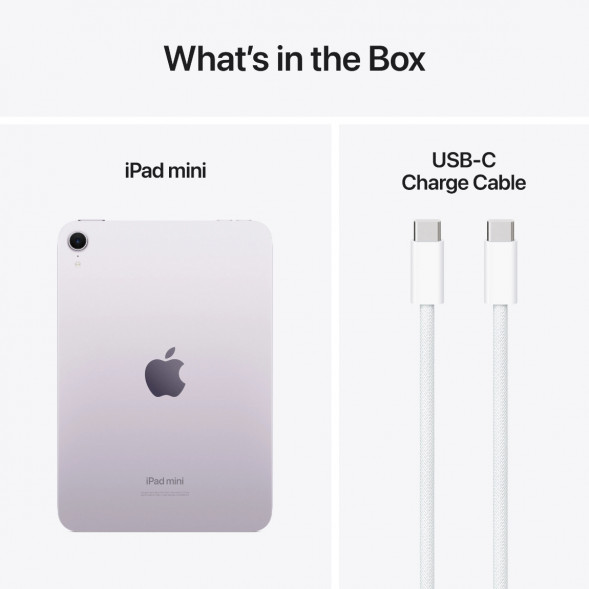 Планшет Apple iPad Mini (2024) Wi-Fi + Cellular 128GB, Фиолетовый в Брянске