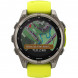 Умные часы Garmin Fenix 8, 51 мм, Solar, Sapphire Titanium with AMP Yellow/Graphite Silicone Band 010-02907-20
