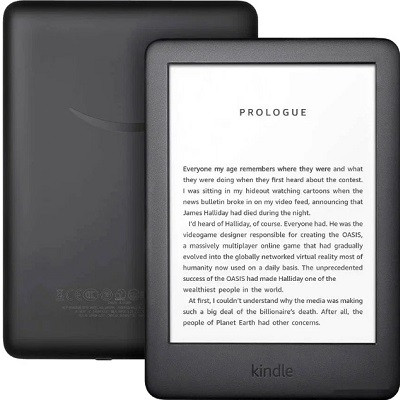 6" Электронная книга Amazon Kindle (10th Gen) 2019-2020E-Ink, 8 ГБ, black