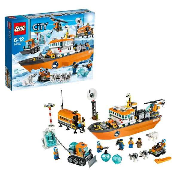 Конструктор LEGO City Arctic 60062 Арктический ледокол