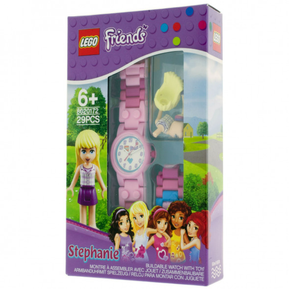 Часы LEGO Friends 8020172 Stephanie с минифигурой