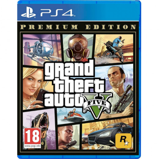 Grand Theft Auto V Premium Edition [PS4, русские субтитры] — 