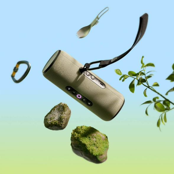 Умная портативная колонка Яндекс Станция Стрит с Алисой, зелёный