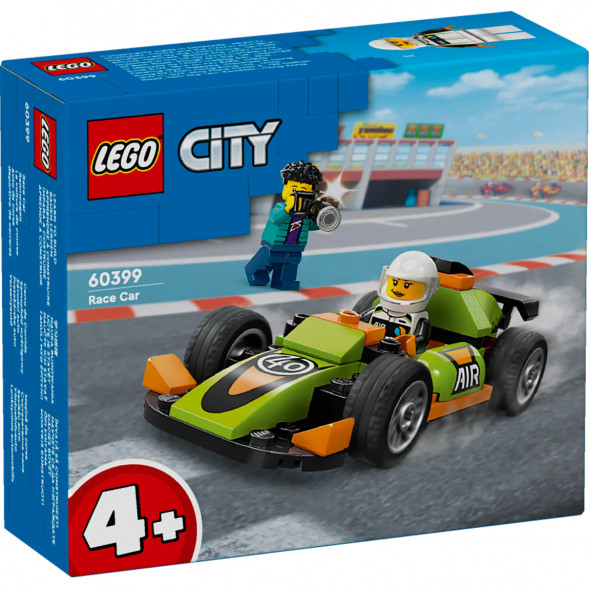 Конструктор LEGO City 60399 Зеленый Гоночный автомобиль
