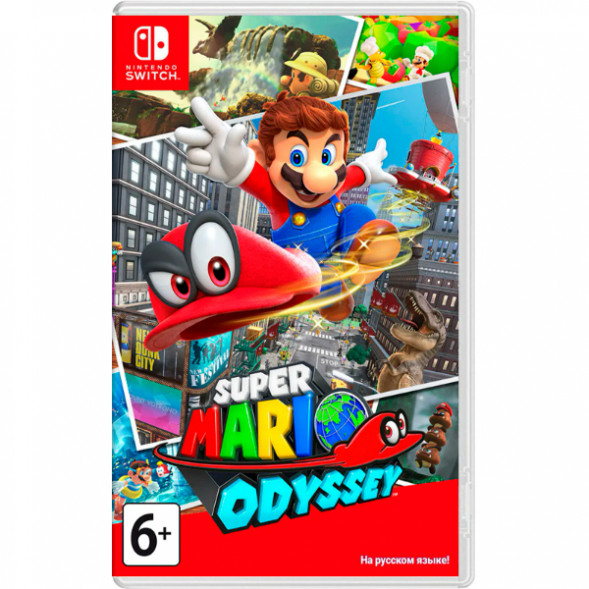 Игра Super Mario Odyssey [Nintendo Switch, русская версия]
