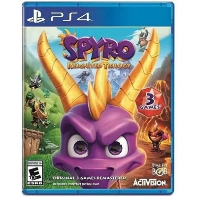 Игра Spyro: Reignited Trilogy [PS4, английская версия]