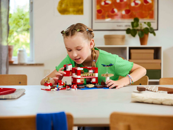 Конструктор LEGO Minecraft 21270 Грибной дом в Тольятти