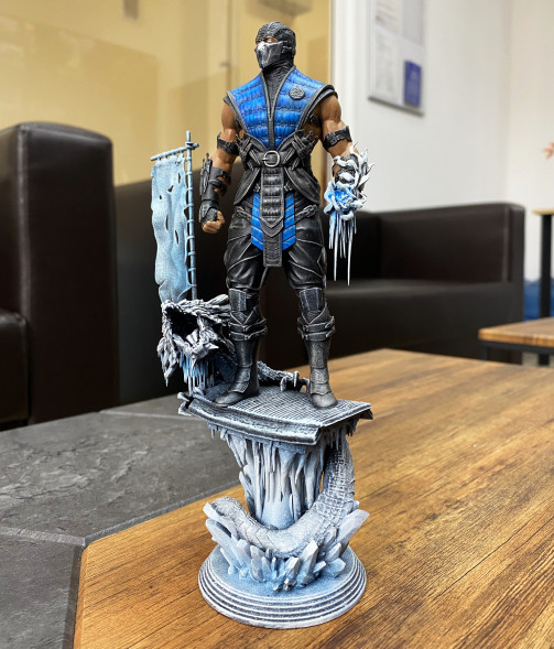 3D фигурка Саб-Зиро Mortal Kombat в Москве