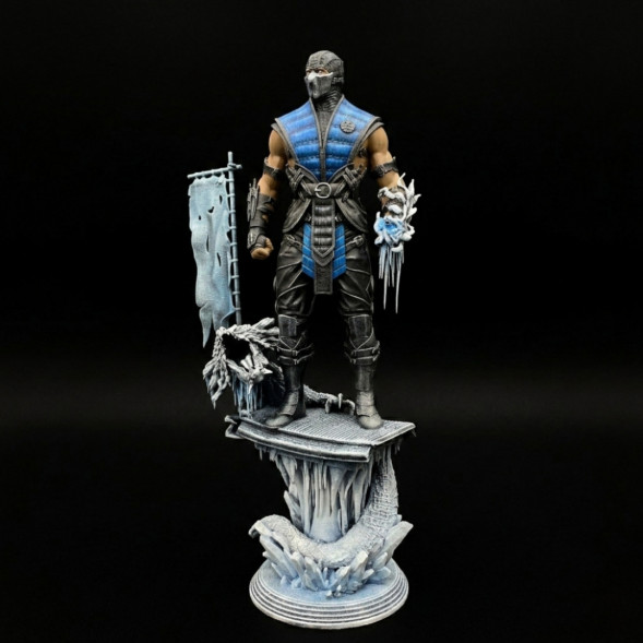3D фигурка Саб-Зиро Mortal Kombat в Москве