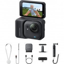 Экшн-камера Insta360 GO Ultra Creator Bundle, Black