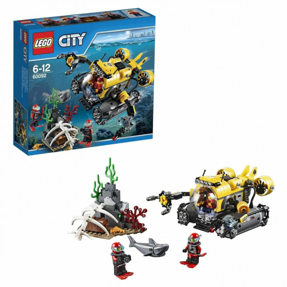 Конструктор LEGO City Deep Sea Explorers 60092 Глубоководная подводная лодка