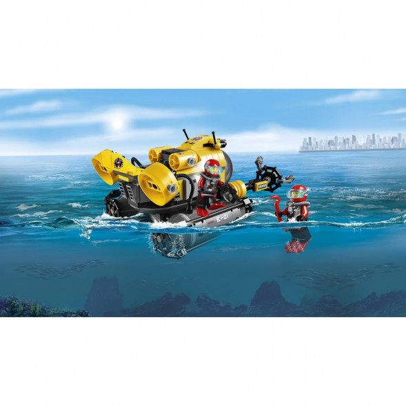 Конструктор LEGO City Deep Sea Explorers 60092 Глубоководная подводная лодка