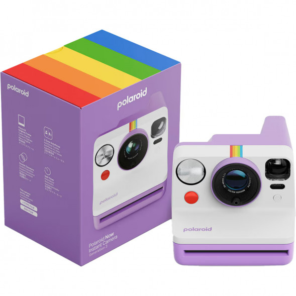 Фотоаппарат моментальной печати Polaroid Now Generation 3, фиолетовый в Белгороде
