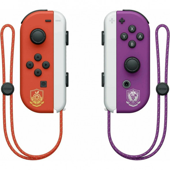 Игровая приставка Nintendo Switch OLED 64 ГБ, Pokemon Scarlet &amp;amp; Violet Edition