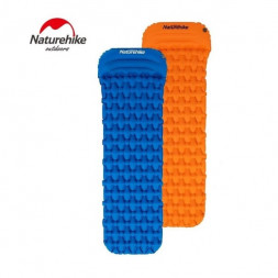 Надувной коврик туристический Naturehike FC-12, синий