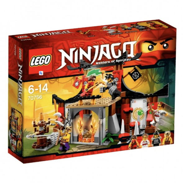Конструктор LEGO Ninjago 70756 Решающее сражение Додзё в Казани