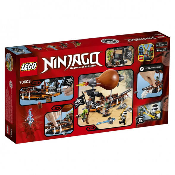 Конструктор LEGO Ninjago 70603 Дирижабль-штурмовик