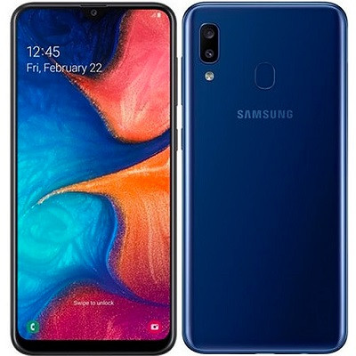 Смартфон Samsung Galaxy A20 32GB синий - купить в Санкт-Петербурге