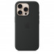 Чехол Apple iPhone 16 Pro Silicone Case with MagSafe, Black (MYYJ3ZM/A)