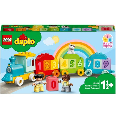 Конструктор LEGO DUPLO 10954 Поезд с цифрами - учимся считать 