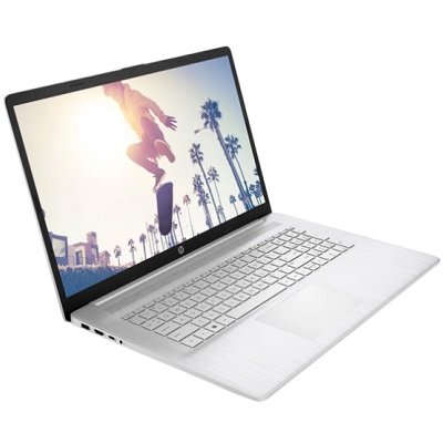 Ноутбук HP 17-cp0098ur 4E2H1EA (17.3&quot;, Ryzen 5 5500U, 8Gb/ SSD 512Gb, Radeon Graphics) Серебристый