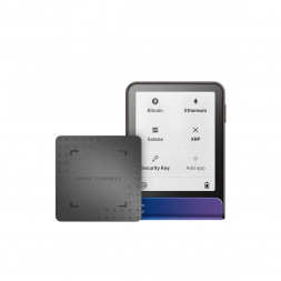 Аппаратный криптокошелек Ledger Flex+Recovery Key, Neptune Blue